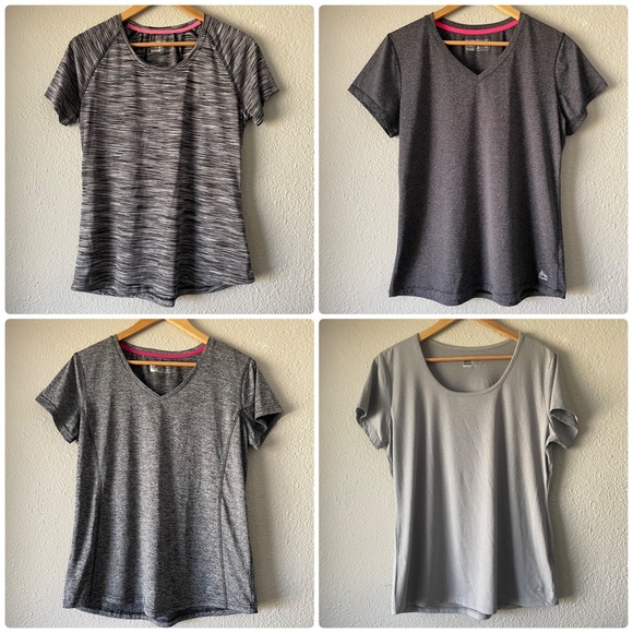 Set of 4 RBX Performance Active Shirts Women’s L Casual Workout Outdoors - Picture 1 of 15